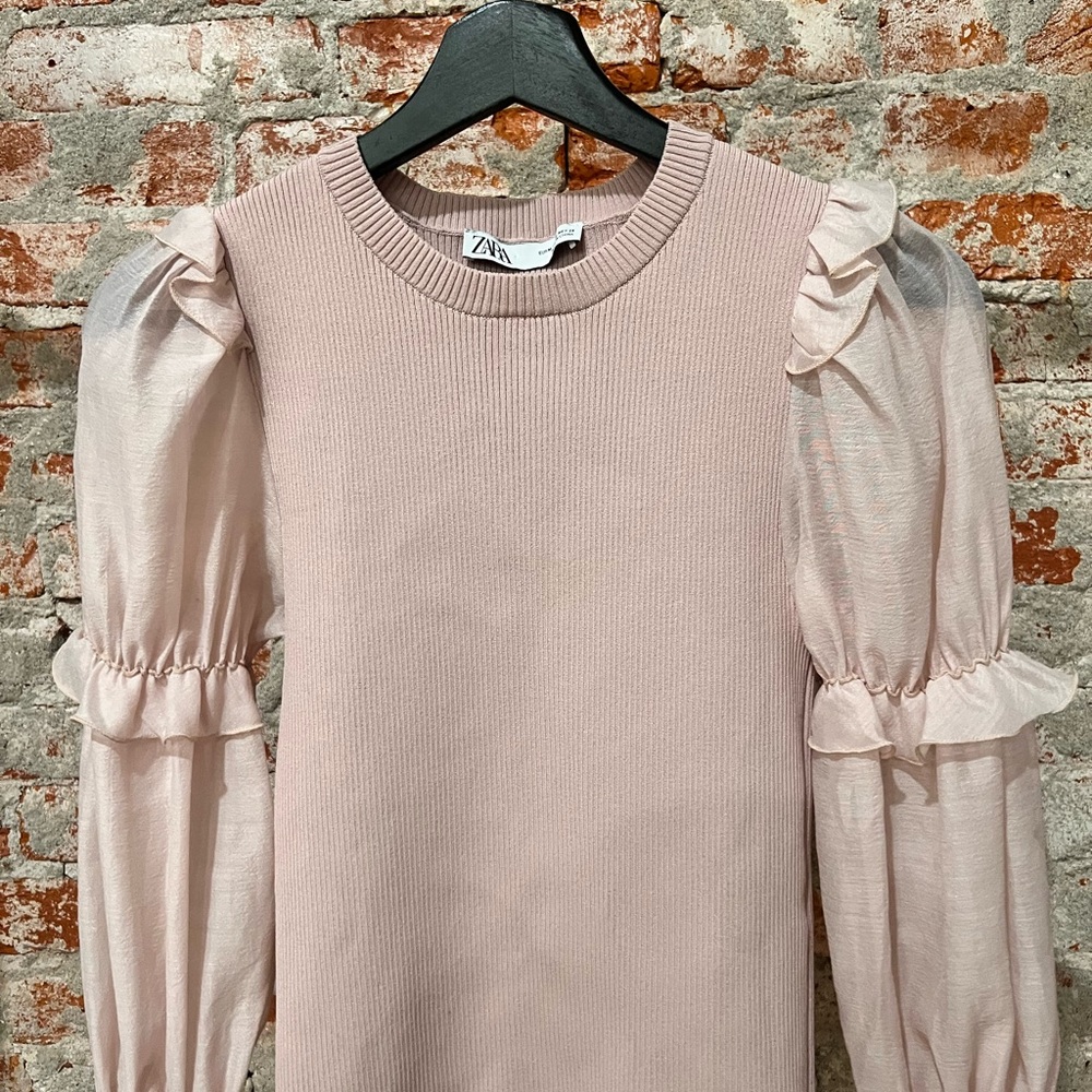 ZARA Pink long sleeve - Picture 2 of 5